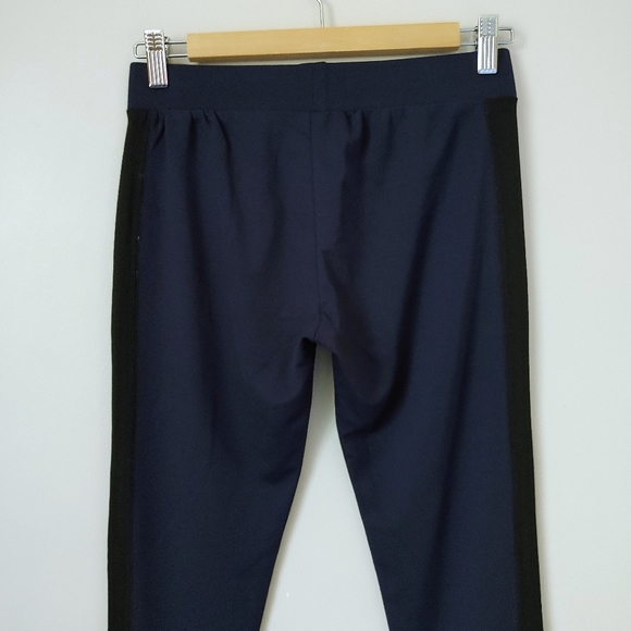 Acne Studios Flo Track Leggings Side Panels Navy Blue Size Small - Picture 12 of 16